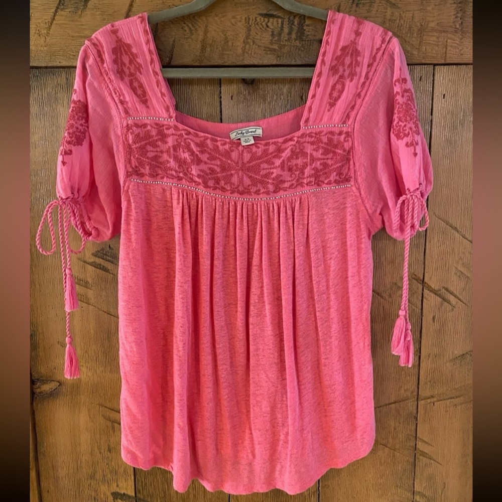 Lucky Brand Pink Top
